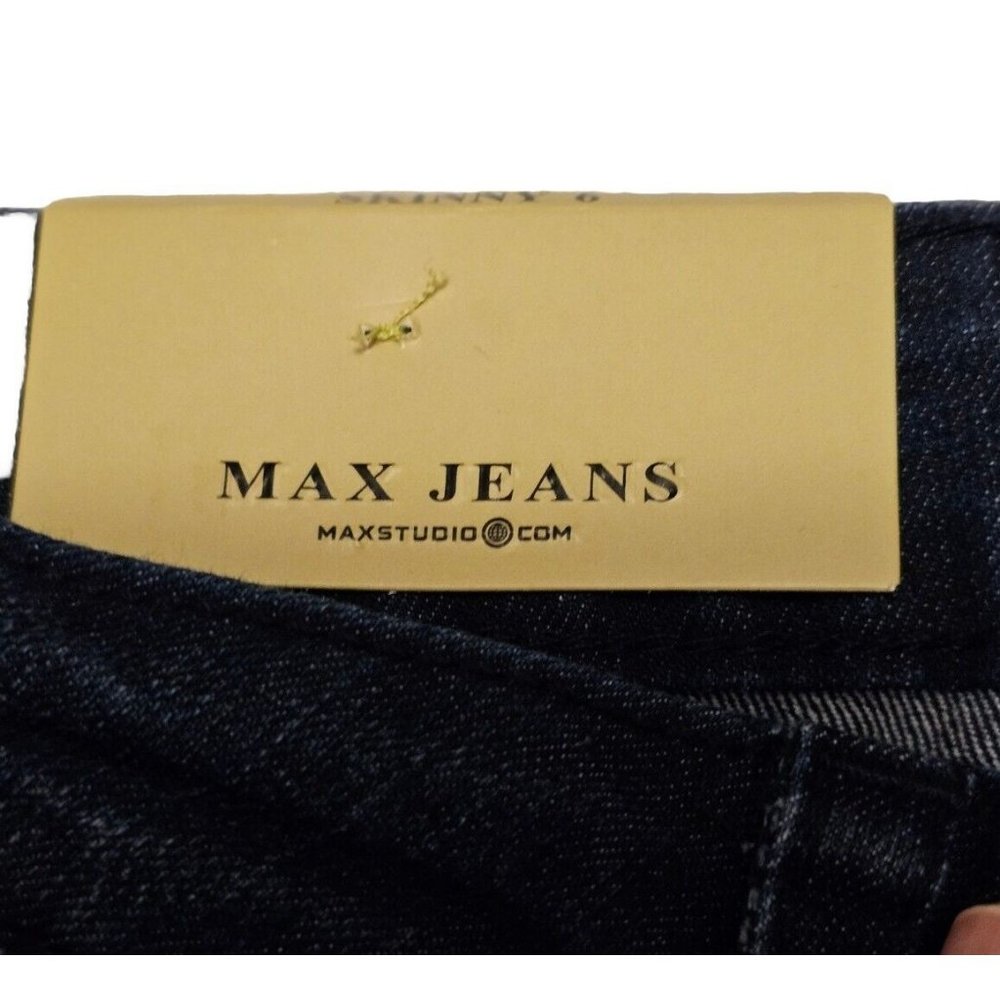 Max Jeans Salisbury Skinny Acid Washed Jeans Women's Size 6 New With Tags - Picture 2 of 7